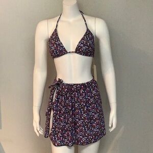 NWT Cabana del Sol 3 pc swimsuit